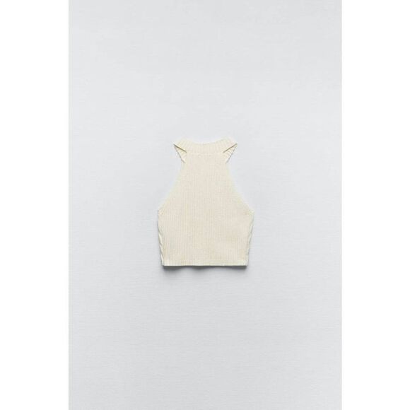 CHENILLE CRYSTAL TOP ZARA - Picture 6 of 11